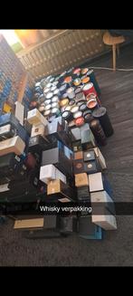 Lege wiskey verpakingen