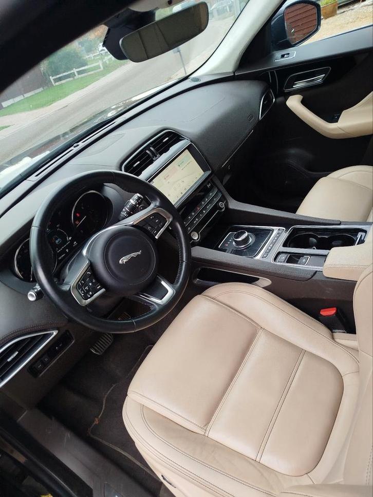Jaguar F pace full option prestige model 2020, Auto's, Jaguar, Particulier, F-Pace, Achteruitrijcamera, Airconditioning, Bluetooth