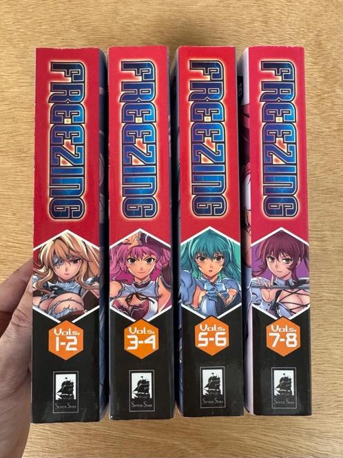 Freezing manga, Boeken, Strips | Comics, Gelezen, Meerdere comics, Japan (Manga), Ophalen of Verzenden