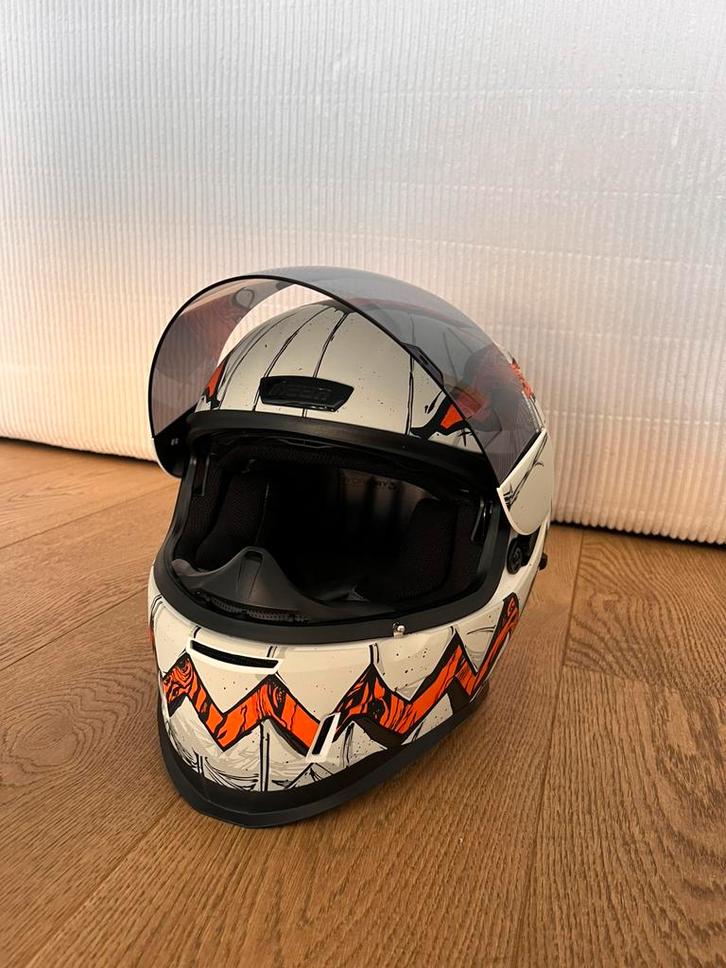 Icon Airform Trick Or Street 3 Helm (M), Motoren, Kleding | Motorhelmen, Dames, Heren, Integraalhelm, M, Overige merken, Tweedehands