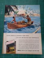 Astra margarine - publicité papier - 1957, Autres types, Utilisé, Enlèvement ou Envoi