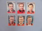 1951 lotje 6 chromo,s prentjes voetbal Daring C.B., Collections, Envoi, Comme neuf, Affiche, Image ou Autocollant
