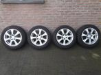 4 winterbanden Uniroyal 16 inch + velgen, Auto-onderdelen, Banden en Velgen, Ophalen, Gebruikt, 16 inch, Banden en Velgen