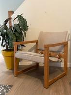 Safari fauteuil “Diana”, ontwerper Karin Mobring, vintage, Huis en Inrichting, Stoelen, Gebruikt, Eén, Hout, Vintage, scandinave