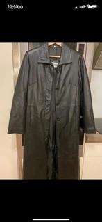 Trench long en cuir d’agneau Fleur de peau femme taille M, Neuf, Taille 38/40 (M), Fleur de peau, Enlèvement