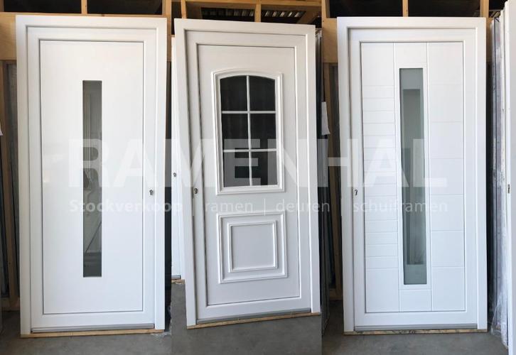 Pvc achterdeur, garagedeur, schuifpui, kozijn, ramen, deur, Doe-het-zelf en Bouw, Raamkozijnen en Schuifdeuren, Nieuw, Schuifpui
