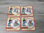 4 stickers Youppy - Galeries Anspach/Grand Bazar, Ophalen of Verzenden, Gebruikt, Strip of Tekenfilm