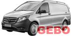 Mercedes Vito Vklasse 2014+ voorfront bumper spatbord motork, Voor, Mercedes-Benz, Nieuw, 6 maanden garantie
