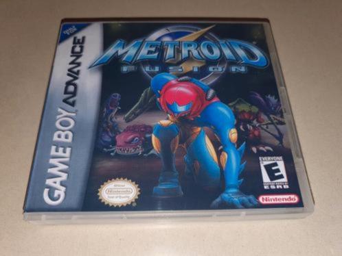 Metroid Fusion Game Boy Advance GBA Game Case, Games en Spelcomputers, Games | Nintendo Game Boy, Zo goed als nieuw, Verzenden