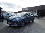 Ford Fiesta 1.0 i benzine 100pk 5d TITANIUM LUXE '22, Auto's, Ford, Euro 6, Blauw, USB, Bedrijf