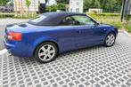 AUDI A4 Cabrio S4 1.8T - 100.000 Kms, Auto's, Voorwielaandrijving, Lederen bekleding, Cabriolet, Blauw