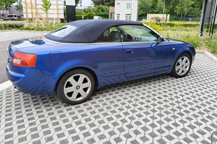 AUDI A4 Cabrio S4 1.8T - 100.000 Kms, Auto's, Audi, Particulier, S4, ABS, Airbags, Airconditioning, Alarm, Android Auto, Bluetooth