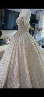 Robe de mariée princesse scintillante, Ophalen of Verzenden, Zo goed als nieuw