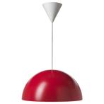 Hanglamp Ikea Rood, Maison & Meubles, Comme neuf, Enlèvement, Scandinavisch, Métal