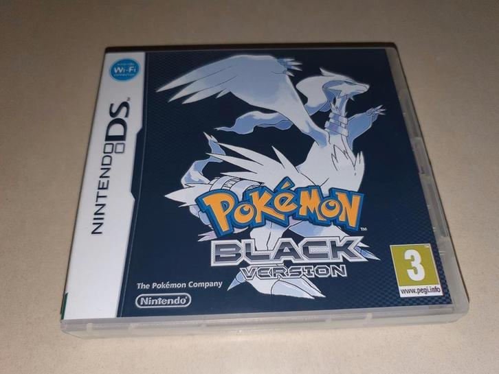 Pokemon Black Version DS Game Case, Games en Spelcomputers, Games | Nintendo DS, Zo goed als nieuw, Verzenden