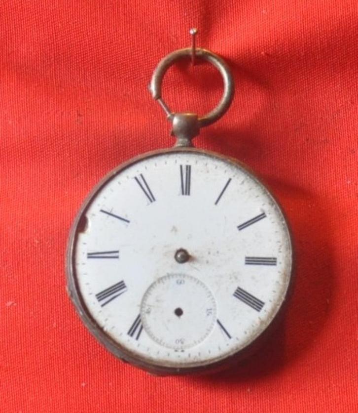 montre gousset a reparer ou pour piece  (7), Antiek en Kunst, Antiek | Overige Antiek, Ophalen of Verzenden
