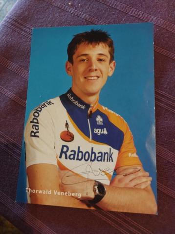 Wielerkaart : Thorwald Veneberg / Rabobank beschikbaar voor biedingen