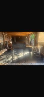 Bbq smoker op wielen houtskool, Tuin en Terras, Houtskoolbarbecues, Ophalen