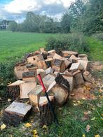 Zomereik uit stam, Tuin en Terras, Brandhout, 3 tot 6 m³, Ophalen, Eikenhout, Blokken