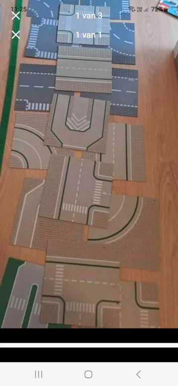 18 lego wegen platen beschikbaar voor biedingen
