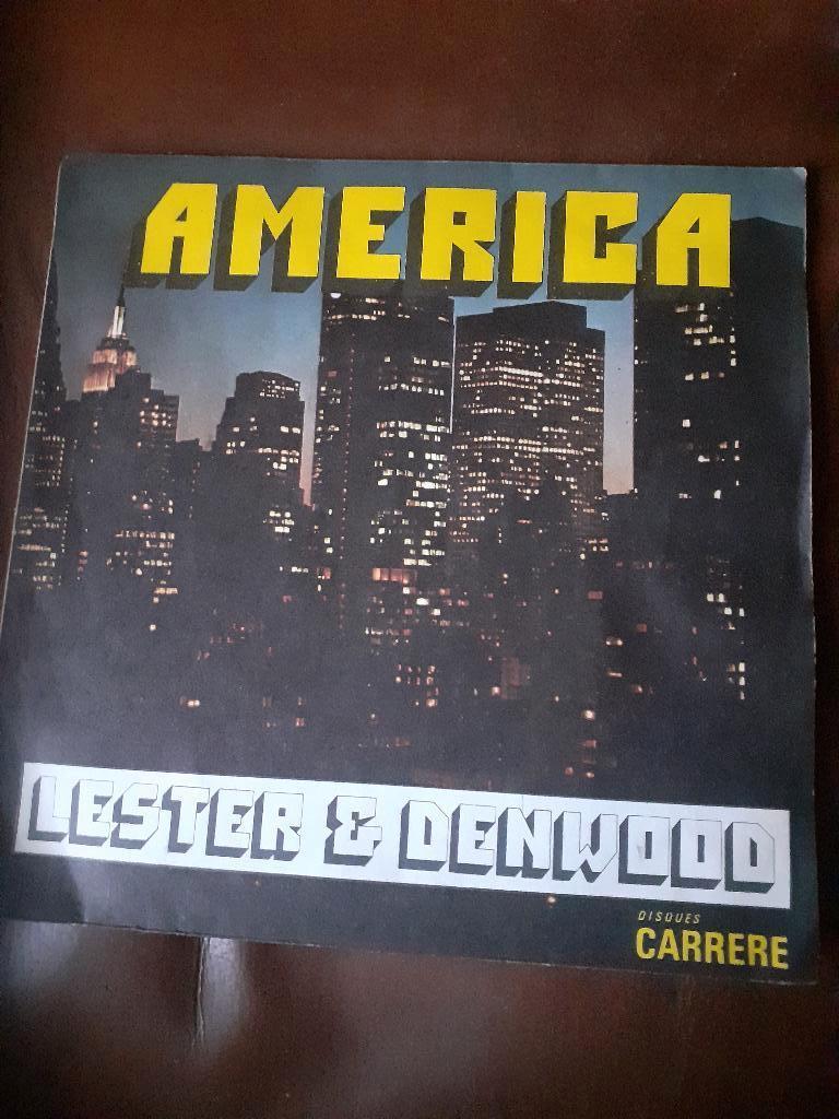 45T Lester & Denwood : America (Belpop), Ophalen of Verzenden