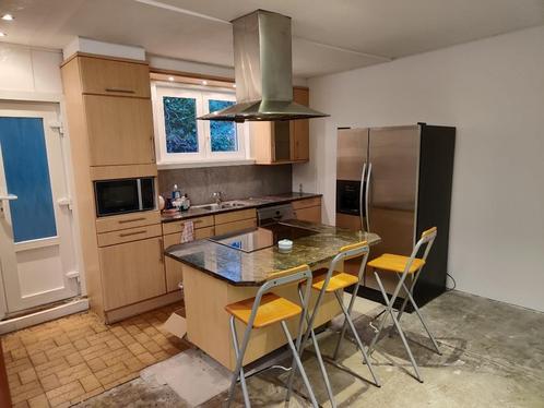 Volledige geïnstalleerde keuken incl toestellen, Huis en Inrichting, Keuken | Complete keukens, Gebruikt, Enkelwandige keuken