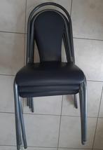 3 chaises très solides., Utilisé, Enlèvement ou Envoi, Métal