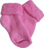 Chaussettes Terry pour bébé rose foncé 3-6 mois, Enlèvement ou Envoi, Neuf, Fille, Chaussettes