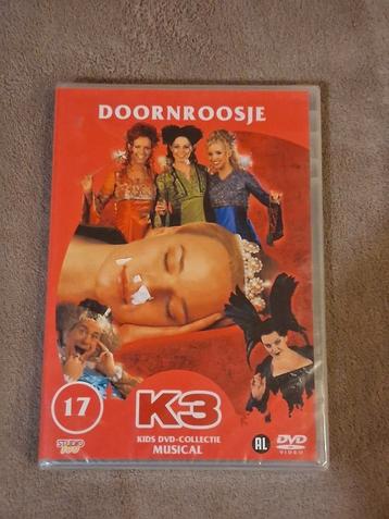 Doornroosje studio 100 k3 musical, nieuw in folie  beschikbaar voor biedingen