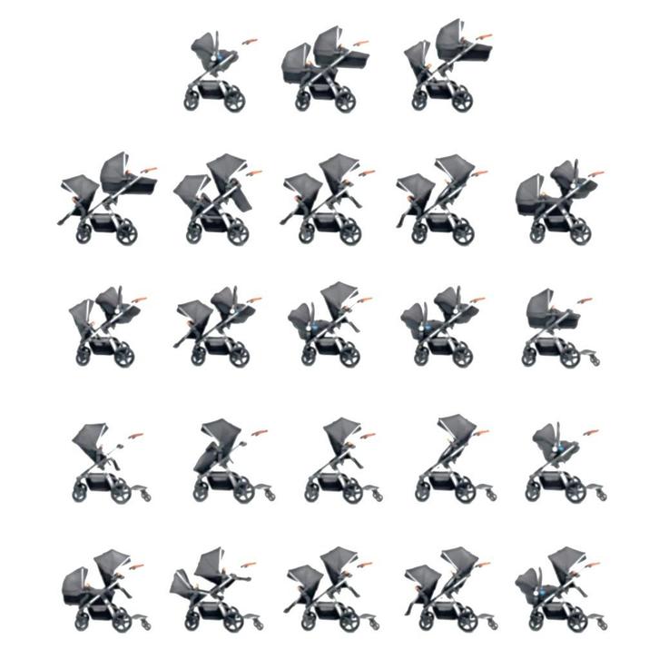 Duurzame Silver Cross buggy(0-5j, DUO kan,16 configuraties), Kinderen en Baby's, Buggy's, Gebruikt, Overige merken, Duomodel, Regenhoes