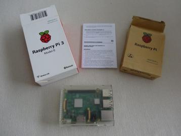 Raspberry Pi3 in behuizing met passieve koeling elementen beschikbaar voor biedingen