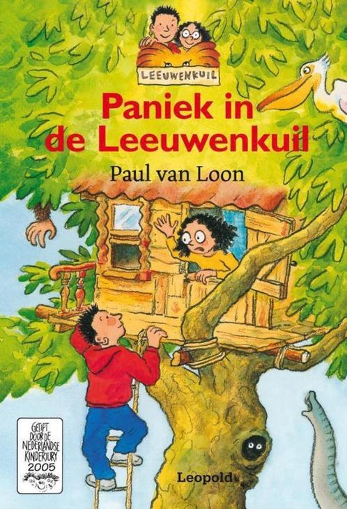 Paniek in de Leeuwenkuil, Paul van Loon, Livres, Livres pour enfants | Jeunesse | Moins de 10 ans, Utilisé, Fiction général, Enlèvement ou Envoi