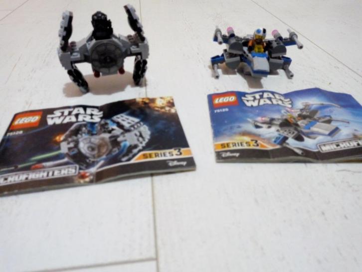 Lego Star Wars - Microfighters - 75125, 75128, Kinderen en Baby's, Speelgoed | Duplo en Lego, Gebruikt, Lego, Complete set, Ophalen of Verzenden
