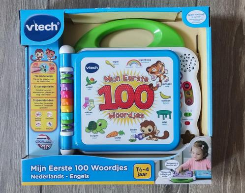 Mijn Eerste 100 Woordjes NL - Vtech (NIEUW IN VERPAKKING), Kinderen en Baby's, Speelgoed | Vtech, Nieuw, 6 maanden tot 2 jaar