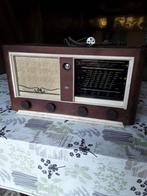 Vintage radio nog in originele staat merk onbekend., Gebruikt, Ophalen of Verzenden, Radio