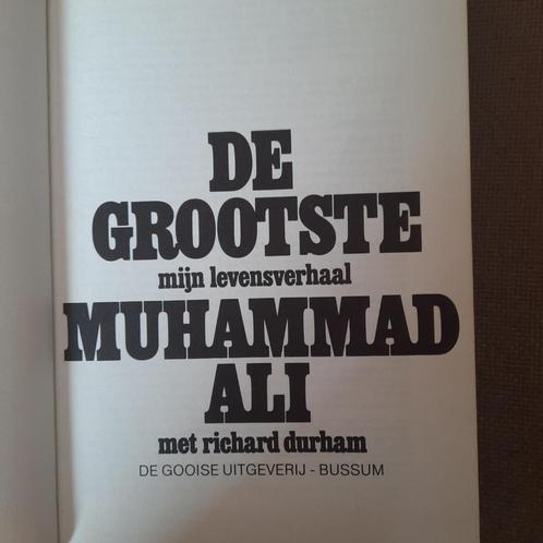 De grootste - Muhammad Ali - Mijn levensverhaal , Boeken, Biografieën, Sport, Ophalen of Verzenden