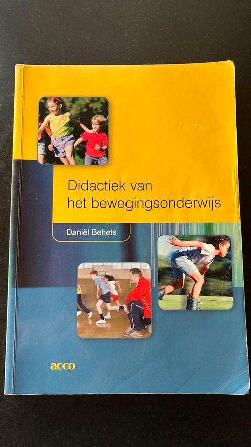 D. Behets - Didactiek van het bewegingsonderwijs, Livres, Science, Comme neuf, Enlèvement ou Envoi