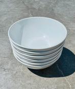 Set van 6 witte IKEA OFTAST kommen, Huis en Inrichting, Keuken | Servies, Ophalen of Verzenden, Zo goed als nieuw, Kom(men), Effen