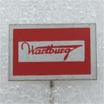 SP0622 Speldje Wartburg rood, Collections, Broches, Pins & Badges, Utilisé, Enlèvement ou Envoi