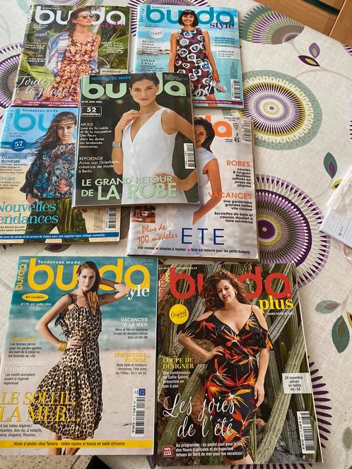 Joli lot de magazines Burda – Spécial Été et Vacances, Hobby en Vrije tijd, Kledingpatronen, Ophalen of Verzenden