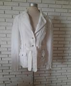 Witte linnen blazer -  Esprit - 40, Ophalen of Verzenden, Zo goed als nieuw, Maat 38/40 (M), Jasje