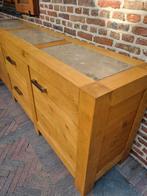 Modern eiken dressoir, Ophalen of Verzenden, Zo goed als nieuw