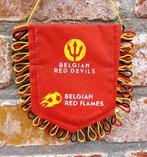 België Red Flames Rode Duivels prachtig voetbalvaantje, Ophalen of Verzenden, Zo goed als nieuw