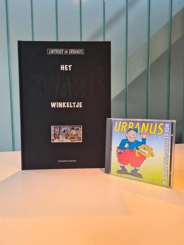 Urbanus -Luxe/Originele tekening/Gesigneerd- Zwart winkeltje beschikbaar voor biedingen