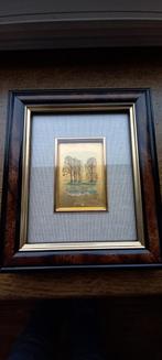 Kader op Gouden blad 23kt, Ophalen