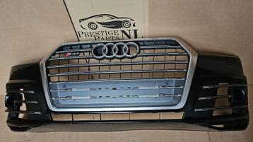 Voorbumper Audi Q7 4M0 SQ7 4M Origineel Bumper PDC KLS Zwart beschikbaar voor biedingen