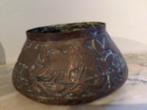 Cache-pot en cuivre, Antiquités & Art, Antiquités | Bronze & Cuivre, Cuivre