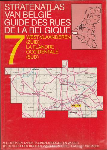 Street Atlas West Vlaanderen South disponible aux enchères