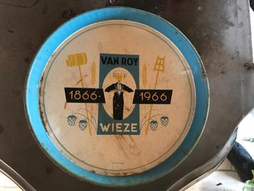 bier plateau WIEZE oktoberfeesten : R.Van Doren 1866-1966 beschikbaar voor biedingen