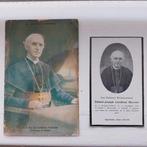 Fotokaart en bidprentje Kardinaal Mercier, Verzamelen, Ophalen of Verzenden